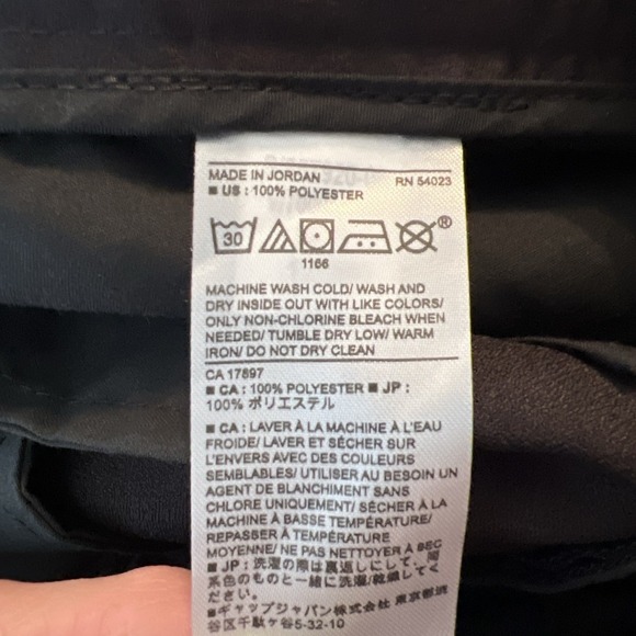 Banana Republic Satin Tie Waist 4" Shorts Women's Size 18 Black NWT - Picture 10 of 10